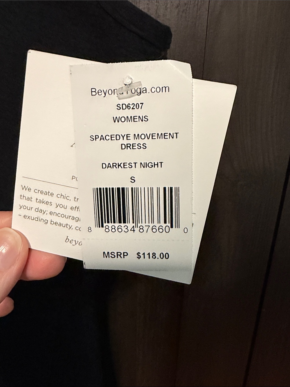 NWT Beyond Yoga Spacedye Movement dress - Picture 5 of 8